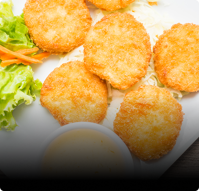 Potato & tempura delights